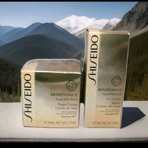 Shiseido Benefiance NutriPerfect Night Cream 50ml & NutriPerfect Eye Serum 15 ml